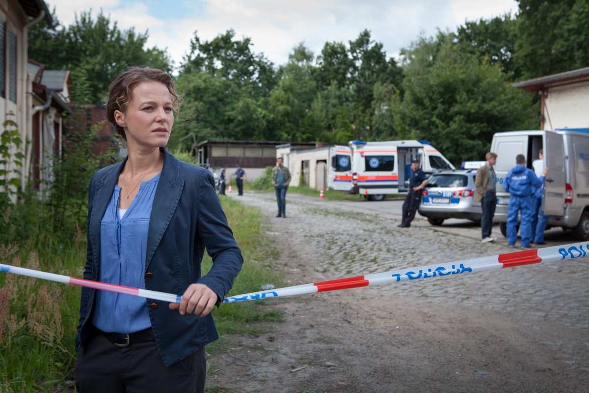 Zur Produktion Polizeiruf 110 gehen.